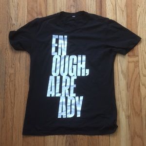 Lululemon Athletica Enough already large T-shirt